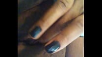 Rubbing my big clit