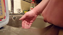 Pissing on my hand again