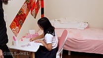 Asian stepdaughter gets in trouble Stepdad finds her hidden sex toys Asian stepdaughter gets in trouble Stepdad finds her hidden sex toys