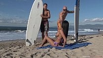 Horny French Busty Beachgoer Anissa Kate DPed and jezzed all over her big natural tits Horny French Busty Beachgoer Anissa Kate DPed and jezzed all over her big natural tits