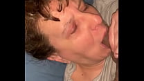 Wife sucking my cock