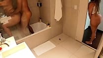 Spying On My Bestie And Her Boyfriend In The Shower Spying On My Bestie And Her Boyfriend In The Shower