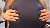 Amateur masturbation of large natural boobs DepravedMinx