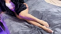 Squirt and Pulsating Pussy Orgasm Experienced by Hot Brunette in Fur Coat and Pantyhose while Masturbating Cunt with Big Vibrator Squirt and Pulsating Pussy Orgasm Experienced by Hot Brunette in Fur Coat and Pantyhose while Masturbating Cunt with Big Vibrator