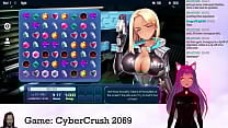 VTuber LewdNeko Plays CyberCrush 2069 Part 1