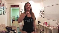 BTS Of Dani Daniels 039 First Anal Toy Play