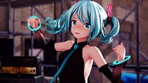 Hatsune Miku Strip Concert MMD