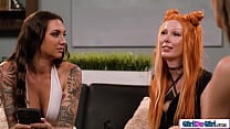 Whos up for a hot pussy licking big tits lesbian threesome Whos up for a hot pussy licking big tits lesbian threesome