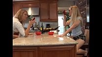 Excellent blonde lesbians Aiden Starr and Brooke Scott are licking one another 039 s pussies on the table after enjoying good ewd