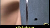 Amazing blowjob    Gloryhole Initiation 25