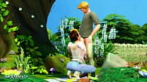 Hot sex in nature with your beloved 3D Animation Hot sex in nature with your beloved 3D Animation