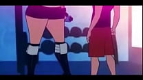 Hentai sex animation in gym