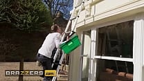 BRAZZERS Sexy Homeowner Kayla Wild Trades Her Cash Tip For A Double Dicking From Window Washers BRAZZERS Sexy Homeowner Kayla Wild Trades Her Cash Tip For A Double Dicking From Window Washers