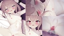 Creampie sex with a big clit girl Hentai Anime Creampie sex with a big clit girl Hentai Anime