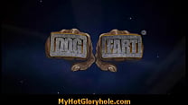 Gloryhole super blowjob Interracial cock sucking 7