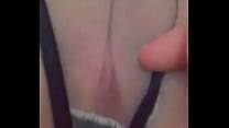 Horny pussy touching