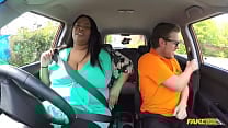 Fake Driving School Ebony BBW takes off her BIG PANTIES and has sex in a car Fake Driving School Ebony BBW takes off her BIG PANTIES and has sex in a car