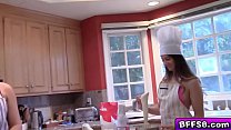 Sexy babes shared a huge cock on Valentines day Sexy babes shared a huge cock on Valentines day
