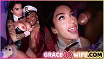 Horny Hotwife Bunny Plays With Another Black Boy Horny Hotwife Bunny Plays With Another Black Boy