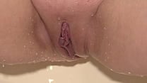 Mature pussy shaving close up ASMR
