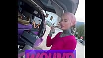 A cat was waiting for us on our car  we don rsquo t know who she is  but she rsquo s cute  What would you name her  StrayCat     A cat was waiting for us on our car  we don rsquo t know who she is  but she rsquo s cute  What would you name her  StrayCat
