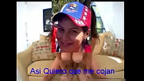 Venezolana quiere gozar