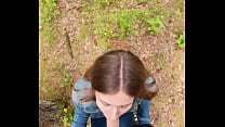 I went for a walk after fucking at home and decided to suck him off again and swallow cum outdoors I went for a walk after fucking at home and decided to suck him off again and swallow cum outdoors