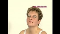 She is bored in her life and is doing an amateur video She is bored in her life and is doing an amateur video
