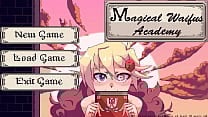 Magical Waifus Academy Hentai game PornPlay Ep 1 threesome with double titjob monster girls Magical Waifus Academy Hentai game PornPlay Ep 1 threesome with double titjob monster girls