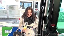 Rescued woman on gas station pay the price with her body Rescued woman on gas station pay the price with her body