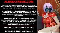 Lady Kestler self anal fisting