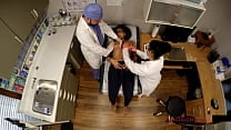 Cute Busty Latina Mia Sanchez Examined By Doctor Tampa amp Nurse Rose At GirlsGoneGyno Clinic Part 2 of 6 Gyno examination spread eagle in the stirrups Reup