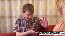 Big boobed babe takes her step brothers fat cock Big boobed babe takes her step brothers fat cock