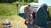 FAKEhub Cheating fiancee fucks his wifes best friend up the ass on a camping trip and cums on face FAKEhub Cheating fiancee fucks his wifes best friend up the ass on a camping trip and cums on face