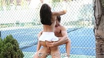 HD FantasyHD Little Dillion Harper gets fucked on the tennis court