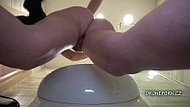 Petty teen girl Santa Sky in the bathroom  Upskirt   Hidden cam Petty teen girl Santa Sky in the bathroom  Upskirt   Hidden cam