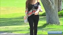 Sexy teen amateur brunette reveal her big natural boobs in the middle of the road and gets fully naked for a walk Sexy teen amateur brunette reveal her big natural boobs in the middle of the road and gets fully naked for a walk
