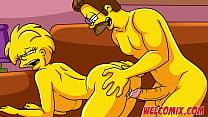 Intense anal sex  Erotic doll of the future  The Simptoons Simpsons porn 