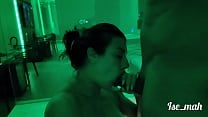 ISE MAH POV chromatic Bathtub fuck blowjob and rimming