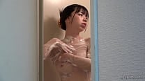Japanese Girl Kotono Takes Off Her Leotard and Takes a Shower