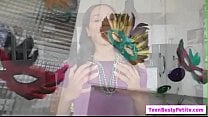 Busty Petite Mardi Gras Madness with Jenna Foxx free clip 01
