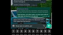 CONVERSACI Oacute N DE WHATSAPP CON NOVIA DE MEXICASERO