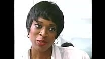 Muscular black man is getting erected while pretty ebony gives head to him Muscular black man is getting erected while pretty ebony gives head to him