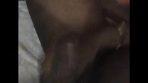Jerking my black dick until I cum