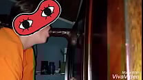 Hotwife sucking on bbc while hubby pounds her from behind Hotwife sucking on bbc while hubby pounds her from behind