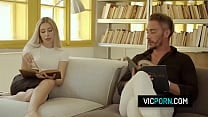 Perv teacher have sex his coed student Tory Sweety in the library