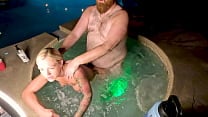 Hot Tub Sex With Blonde Cheating Wife Deliah Grace WCA Productions