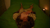 Young amateur teen masturbating and moaning on the bed wearing fur coat Young amateur teen masturbating and moaning on the bed wearing fur coat