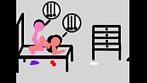 stickman animation couple have sex after returning home stickman animation couple have sex after returning home