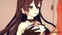 Genshim Impact Hentai Amber Handjob Blowjob Boobjob and fucked with cum in her mouth and pussy 2 2 Genshim Impact Hentai Amber Handjob Blowjob Boobjob and fucked with cum in her mouth and pussy 2 2